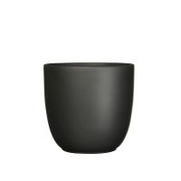 Pot Tusca ⌀12cm zwart mat - afbeelding 1
