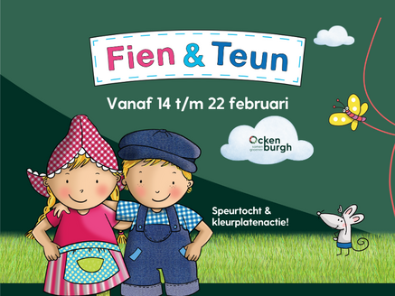 Fien & Teun speurtocht & kleurplaat actie