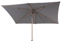 Azzurro 200 x 300 cm. antraciet met Houtlook frame - afbeelding 2