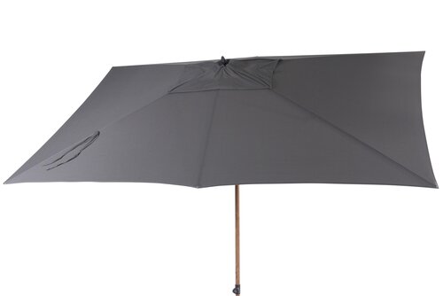 Azzurro 200 x 300 cm. antraciet met Houtlook frame - afbeelding 3