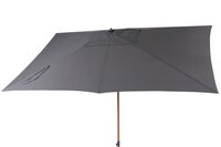 Azzurro 200 x 300 cm. antraciet met Houtlook frame - afbeelding 3