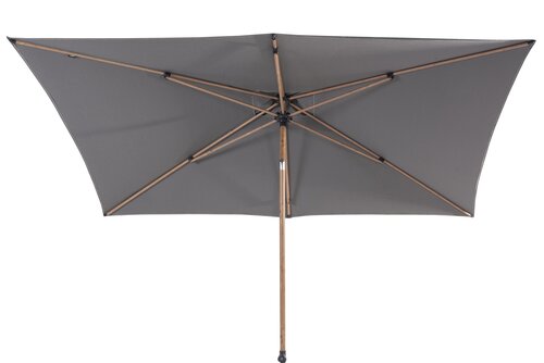 Azzurro 200 x 300 cm. antraciet met Houtlook frame - afbeelding 1