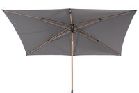 Azzurro 200 x 300 cm. antraciet met Houtlook frame - afbeelding 1