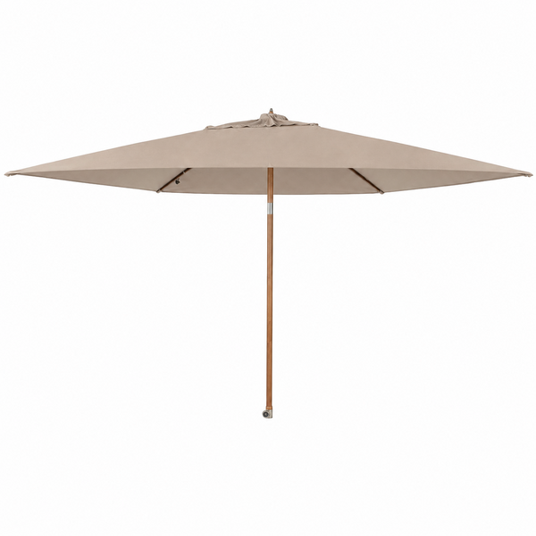 Azzurro 300 cm. Ø Woodlook frame -Sand - afbeelding 2