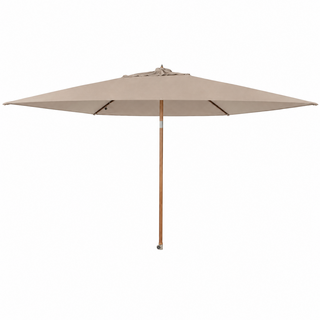 Azzurro 300 cm. Ø Woodlook frame -Sand - afbeelding 2