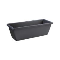 Barcelona balkonbak - 90 cm antraciet