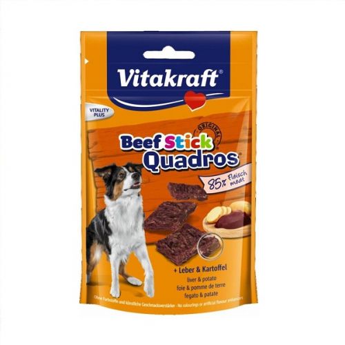 Beef-stick quadros lever+aardappel 70g