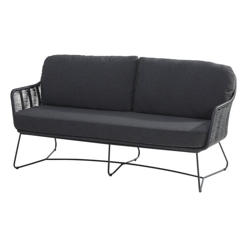 Belmond lounge set antraciet incl. kussens - afbeelding 2