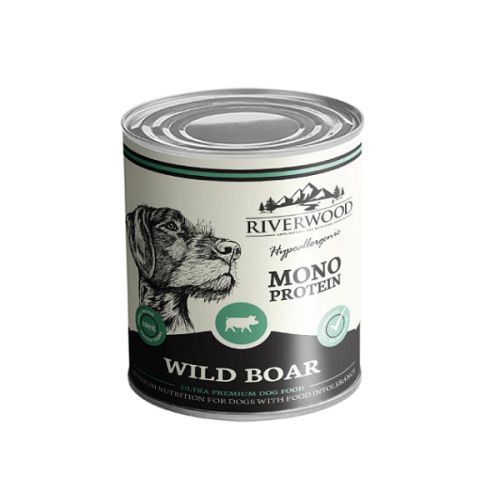 Blik dog mono wild boar 400g