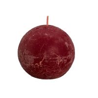 Bolkaars rustiek velvet rood - Ø76