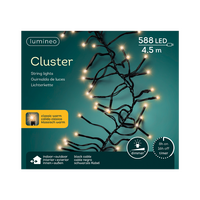 Clusterverlichting 4,5M/588L Klassiek Warm - afbeelding 1