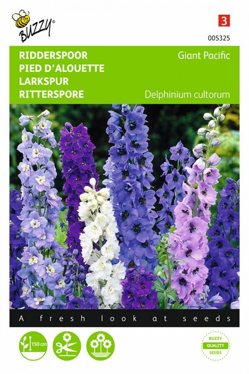 Delphinium cultorum giant pacific. 0.5g - afbeelding 1