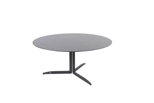 Embrace tafelblad HPL slate antraciet 160 cm. Ø