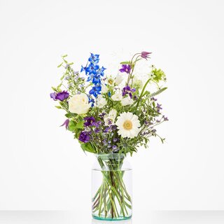 Feestelijk blauw - Klein (S)