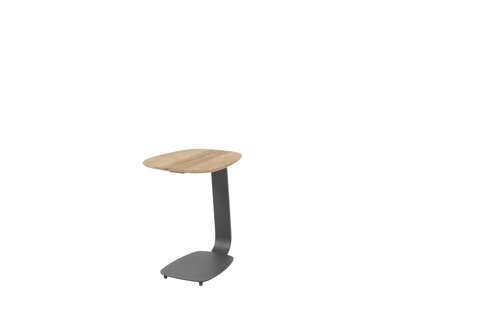 Gentle support table teak antraciet - afbeelding 1