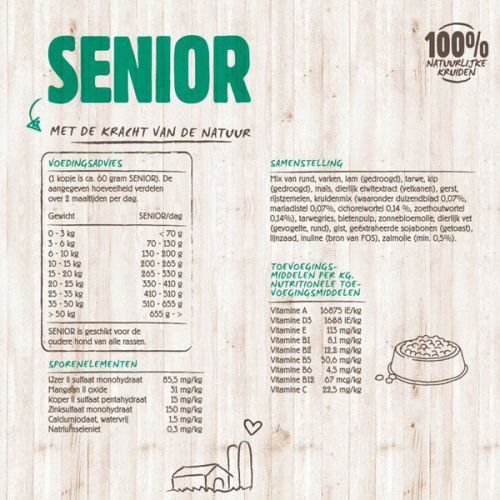 Hond senior 1,5kg - afbeelding 2