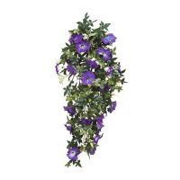 Kunstbloem Hangpetunia paars 80cm