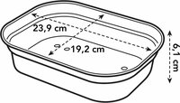 Kweektray grn basic s 24cm bladgrn - afbeelding 4