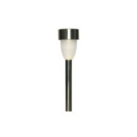 LED solar tuinlamp RVS warm wit