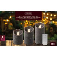 Ledkaars grijs s3 vlam effect - afbeelding 1