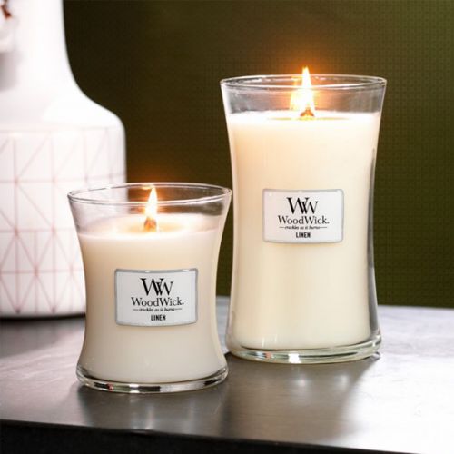 Linen Medium Candle - afbeelding 2