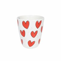 LOVE: MUG UNI HEARTS 0,35L - afbeelding 2