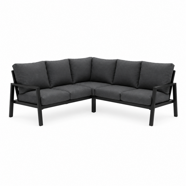 Lugano 3-corner-2 sofa Anthracite - afbeelding 2