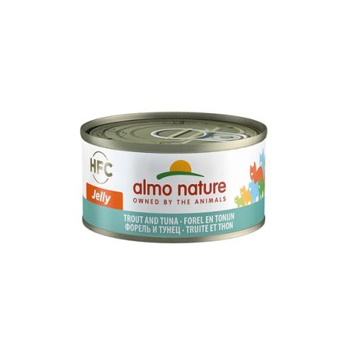 Nature cat jelly forel/tonijn