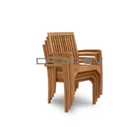 New Nusa vertical teak chair - afbeelding 2