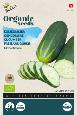 Organic komkommer market 1.5g