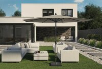 Parasol Riva Ø 250 cm - wit