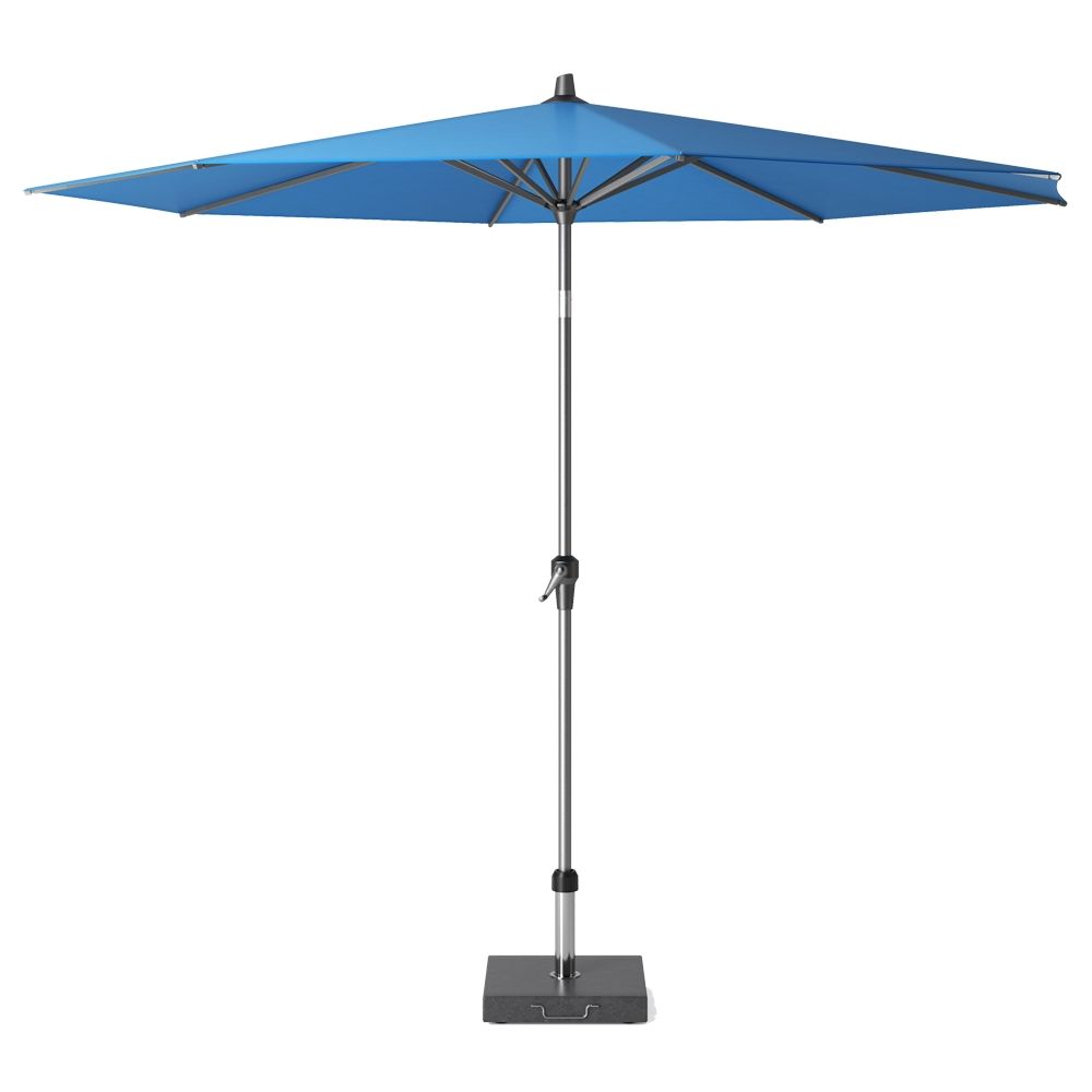 Ik heb een Engelse les geestelijke Wolkenkrabber Parasol Riva Ø 300 cm - blauw - Tuincentrum Ockenburgh Den Haag