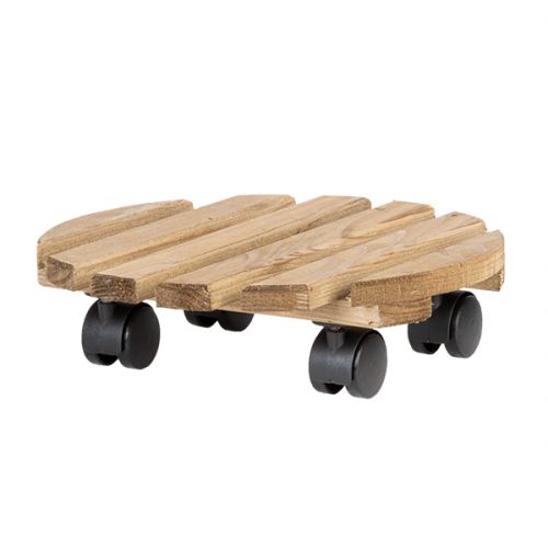 Plantentrolley ∅29cm bruin