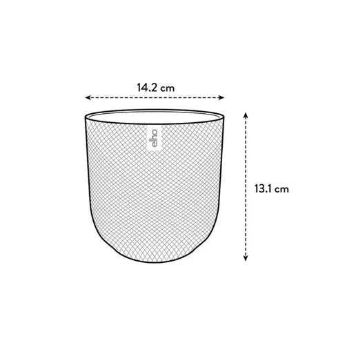 Pot jazz Ø14cm amber geel - afbeelding 5