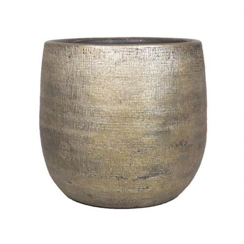 Pot Mira ⌀29cm industrieel goud