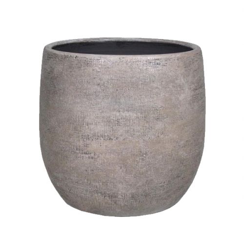 Pot Mira ⌀29cm industrieel wit