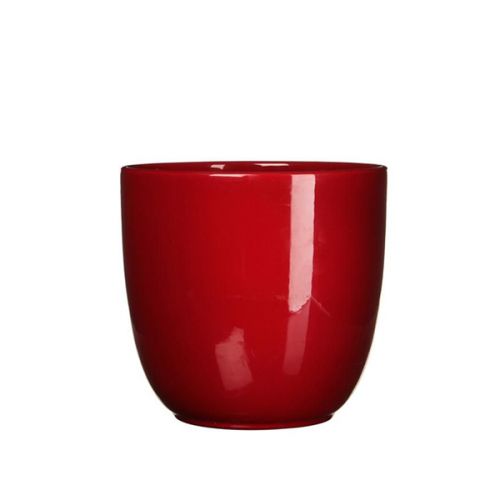 Pot Tusca ⌀17,5cm rood glans - afbeelding 1