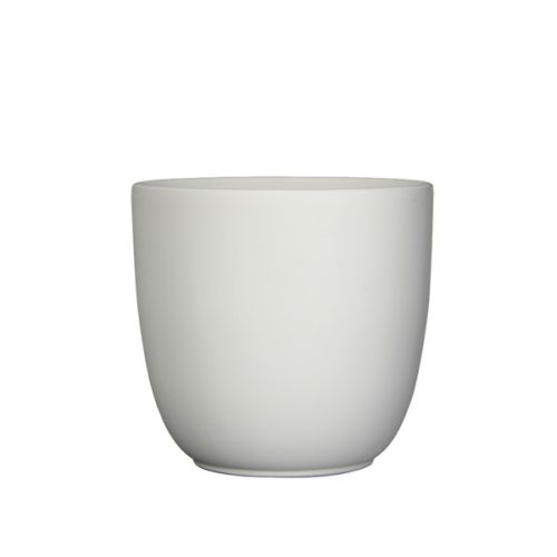 Pot Tusca ⌀19,5cm wit mat - afbeelding 1