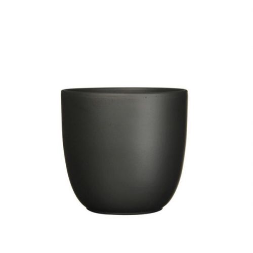Pot Tusca ⌀10cm zwart mat - afbeelding 1