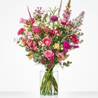 Romantisch roze - Groot (L)