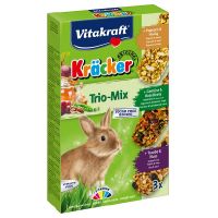 Trio mix popcorn/groente/noot 3in1 konijn