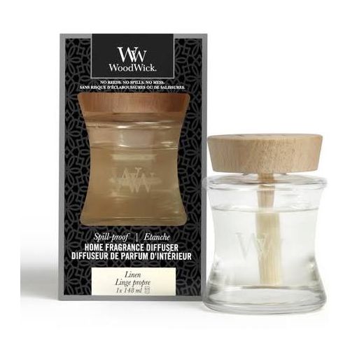 WoodWick Home Fragrance Diffuser Linen