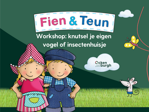 Workshop: knutsel je eigen vogel- of insectenhuisje